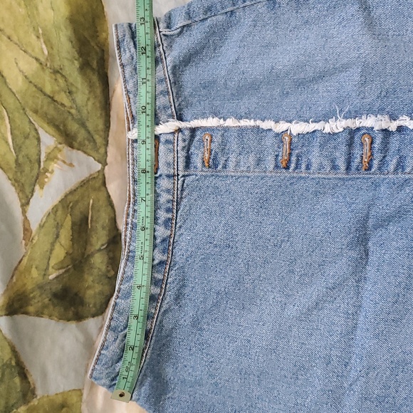 Zara asymmetrical denim skirt - Picture 4 of 4